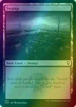 Swamp [459] [Commander Legends: Battle for Baldur's Gate] [Foil]