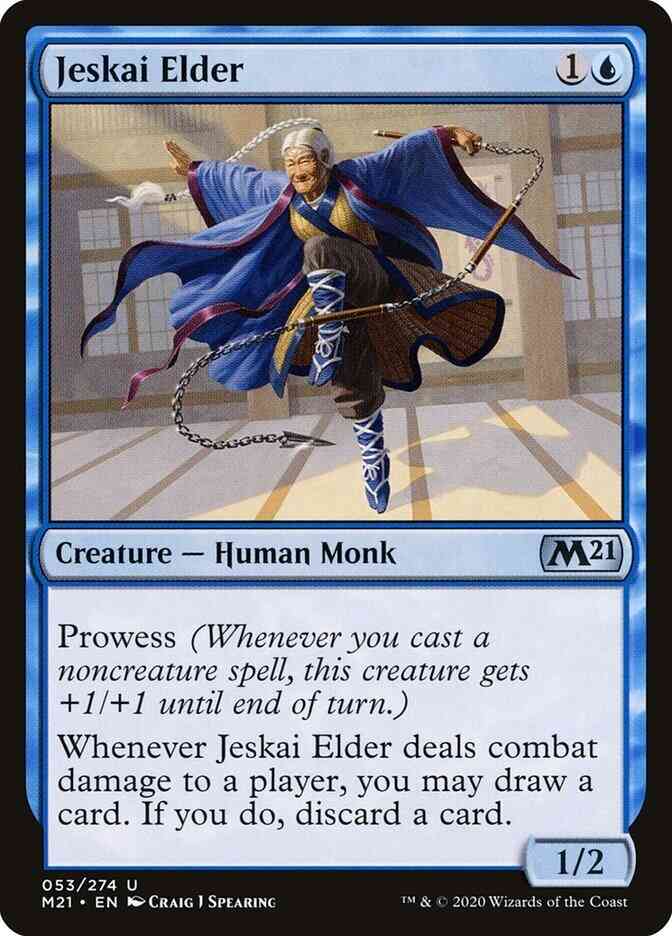 Jeskai Elder [53] [Core Set 2021] [Non-Foil]