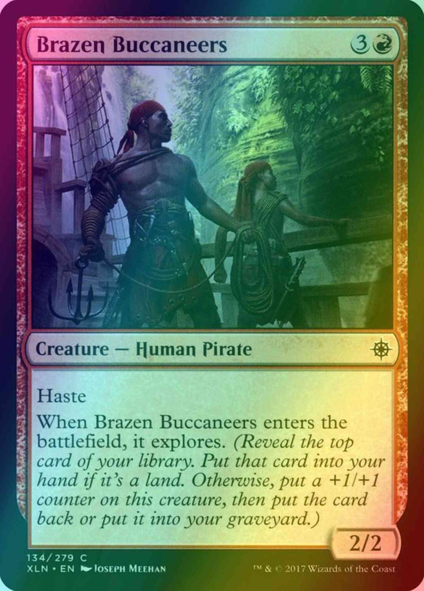 Brazen Buccaneers [134] [Ixalan] [Foil]