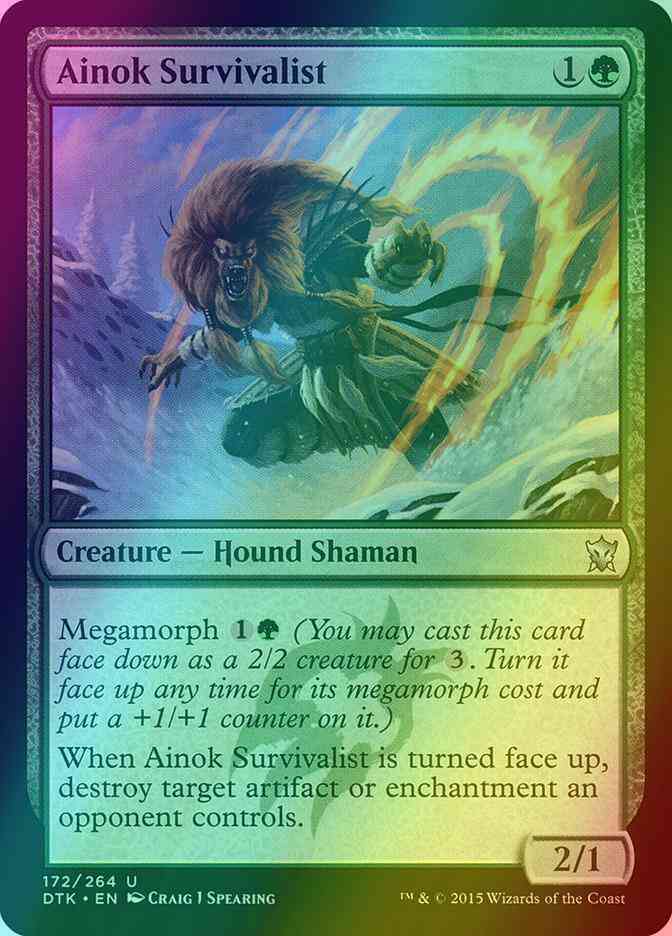 Ainok Survivalist [172] [Dragons Of Tarkir] [Foil]
