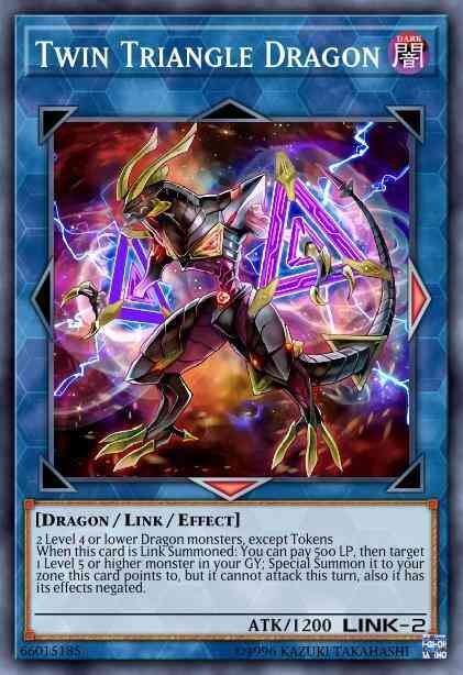 Twin Triangle Dragon - SP18-EN036 - Starfoil Rare - 1st Edition
