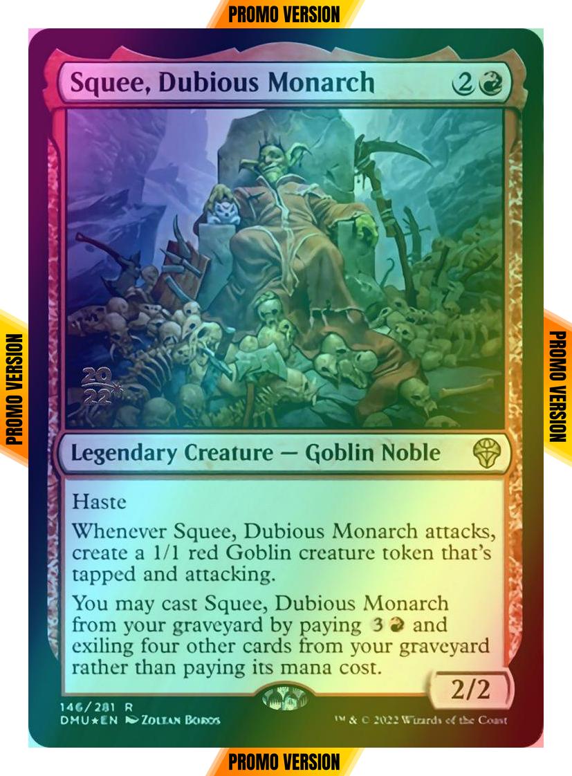 Squee, Dubious Monarch [146s] [Prerelease] [Dominaria United: Promos] [Foil]