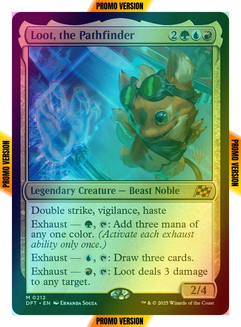 Loot, the Pathfinder [212p] [Promo Pack] [Aetherdrift: Promos] [Foil]