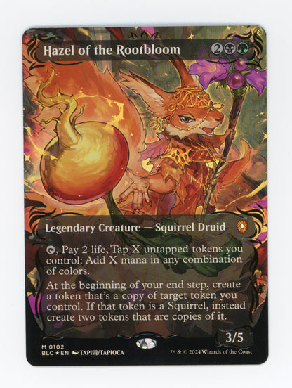 Hazel of the Rootbloom — Borderless|Anime|Raised Foil — ID 19635