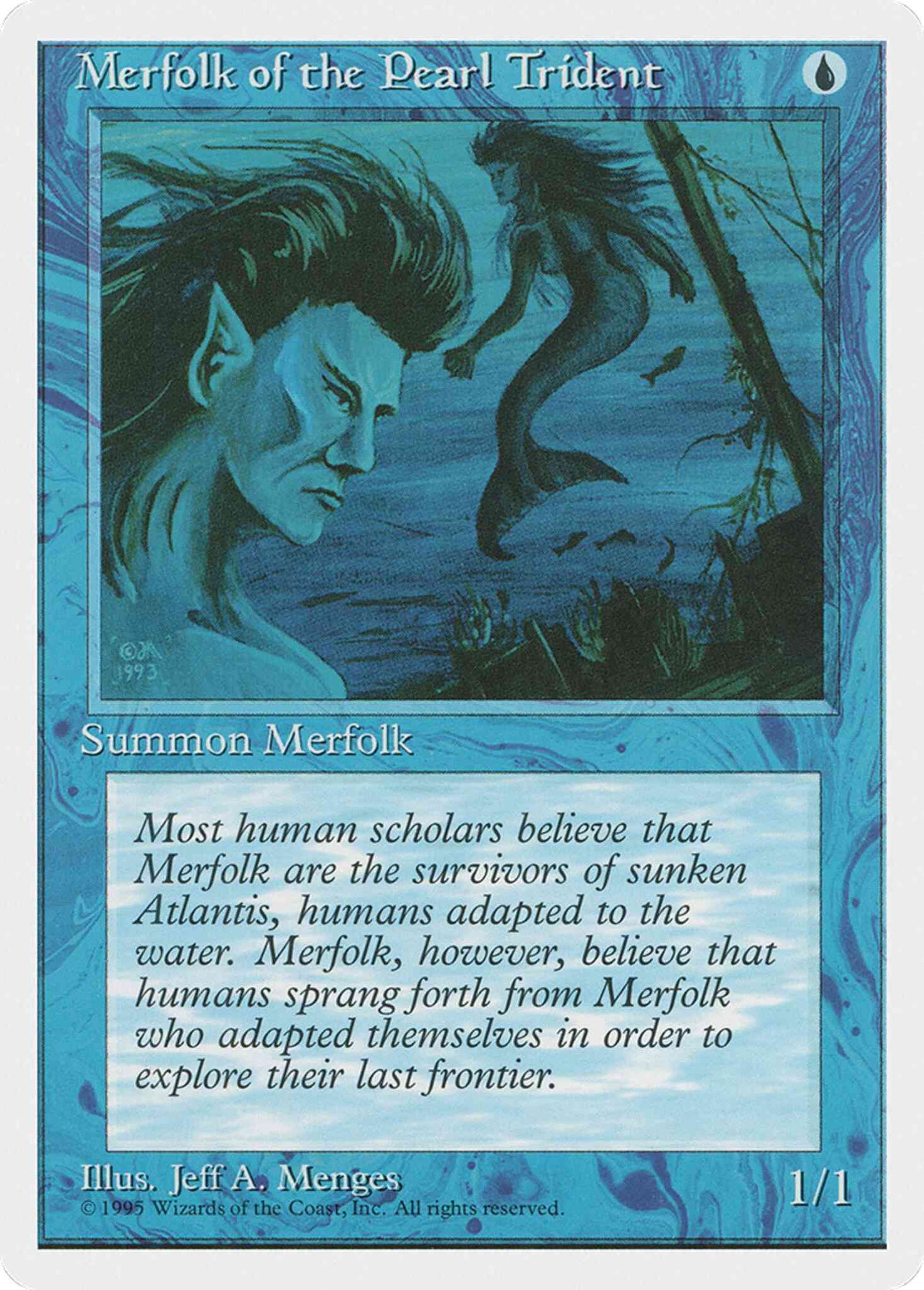 Merfolk of the Pearl Trident [86] [Fourth Edition] [Non-Foil]