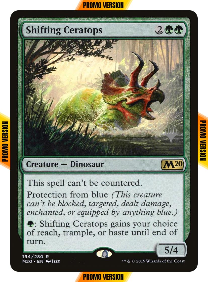 Shifting Ceratops [194p] [Promo Pack] [Core Set 2020 Promos] [Non-Foil]