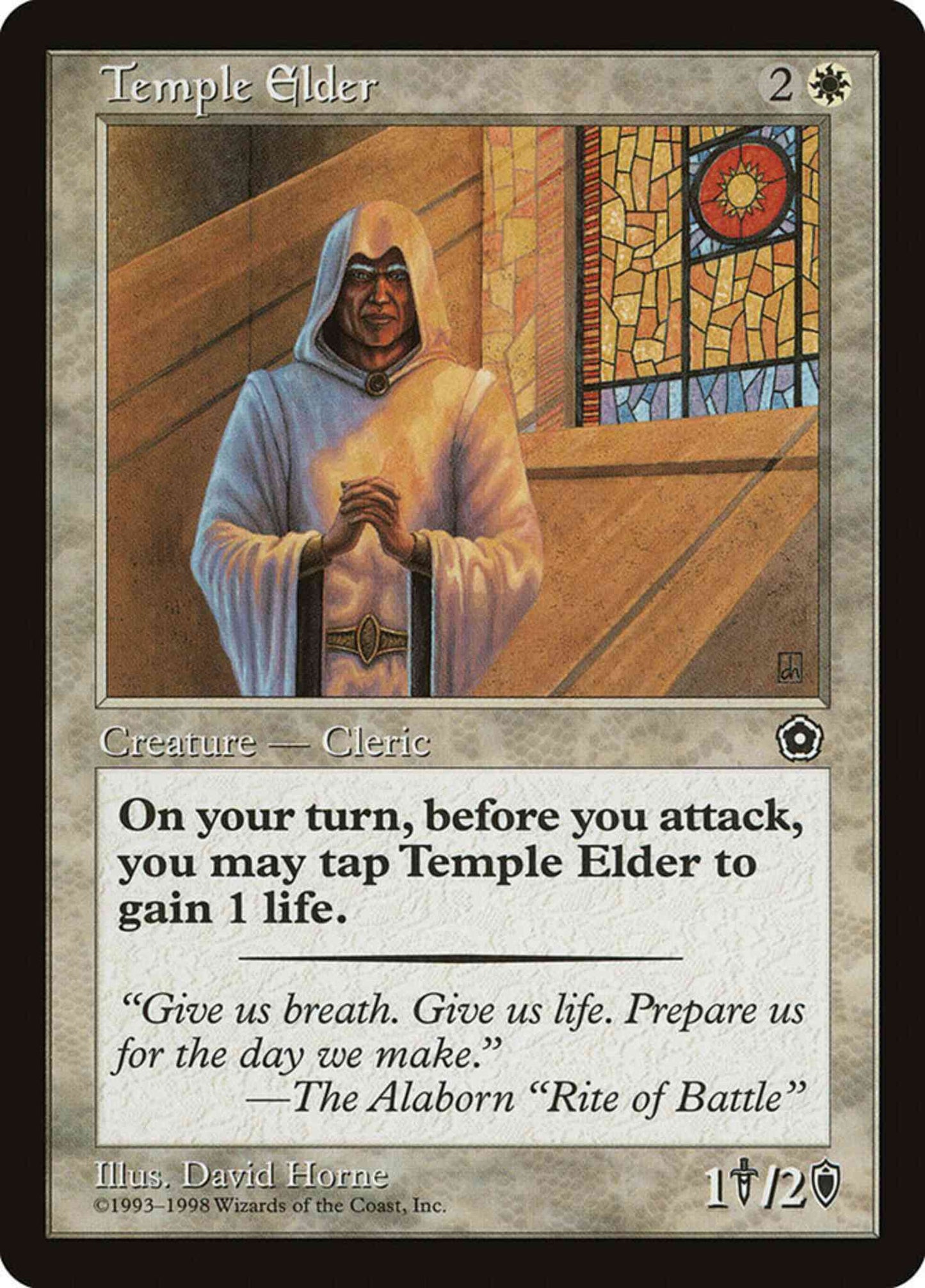 Temple Elder [24] [Portal Second Age] [Non-Foil]