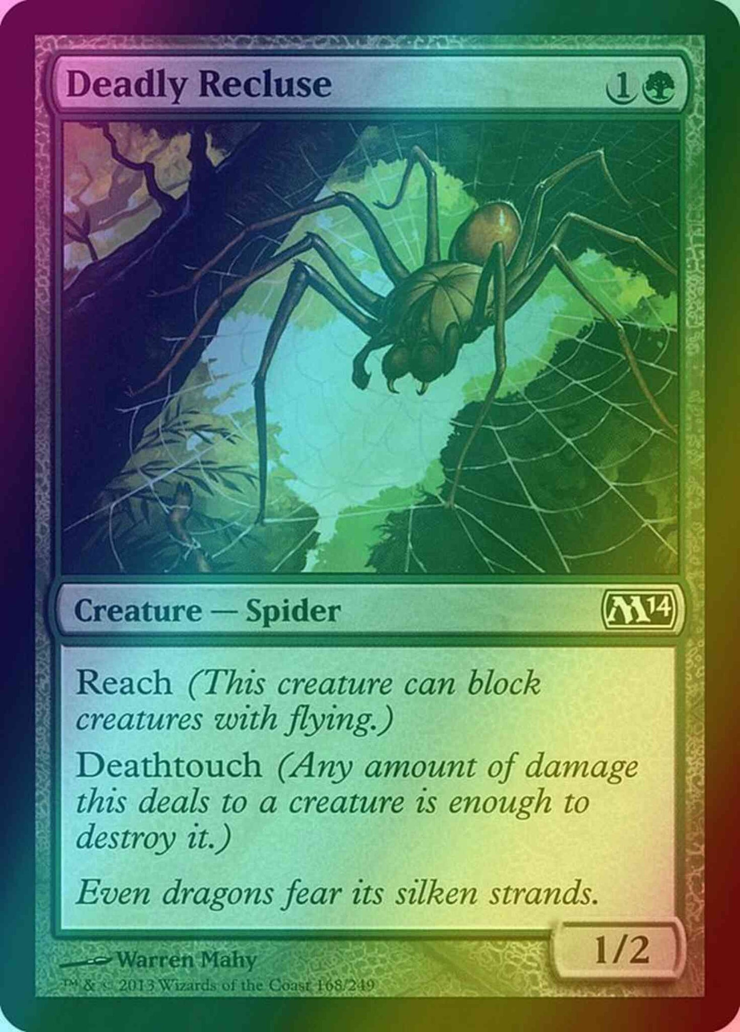 Deadly Recluse [168] [Magic 2014] [Foil]
