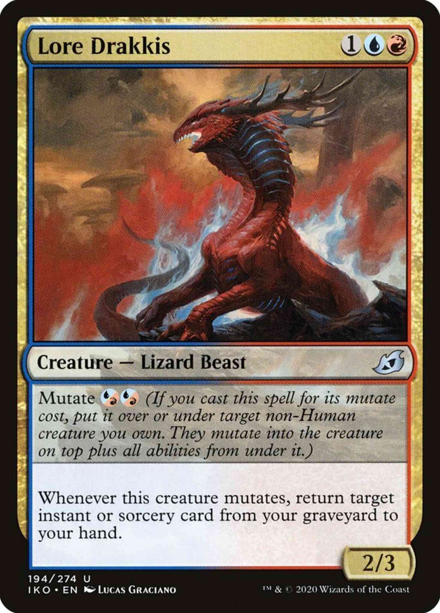 Lore Drakkis [194] [Ikoria: Lair of Behemoths] [Non-Foil]