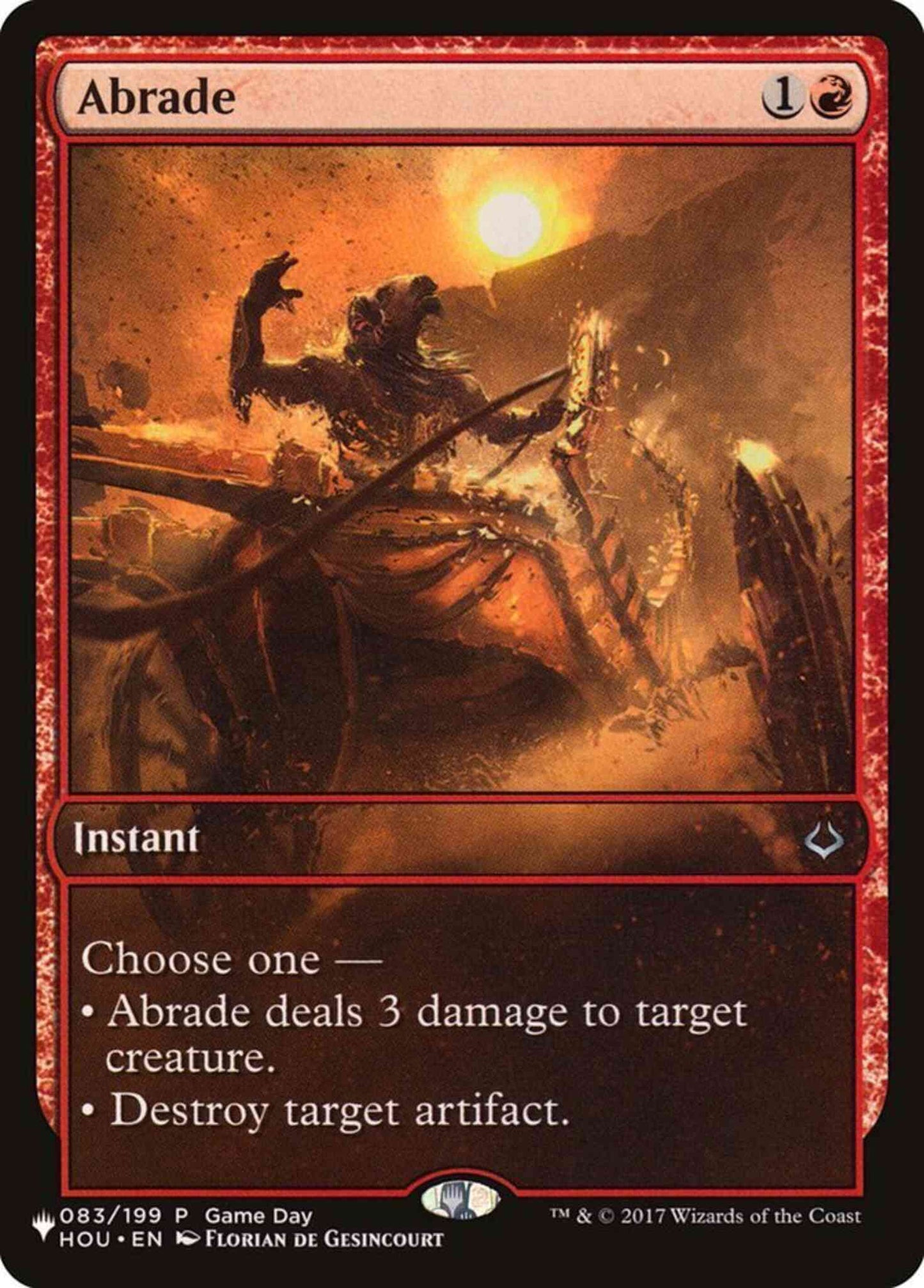 Abrade [HOU-83] [The List] [Non-Foil]