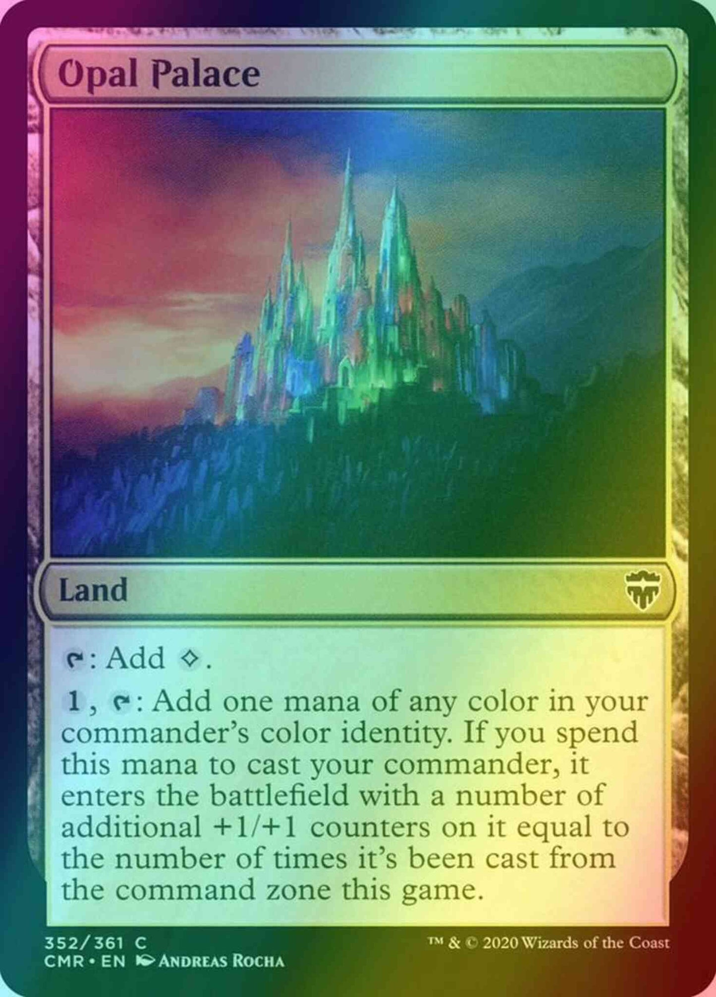 Opal Palace [352] [Commander Legends] [Foil]