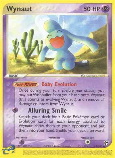 Wynaut - 54/100 - Uncommon [ex2-54] [Non-Holo]