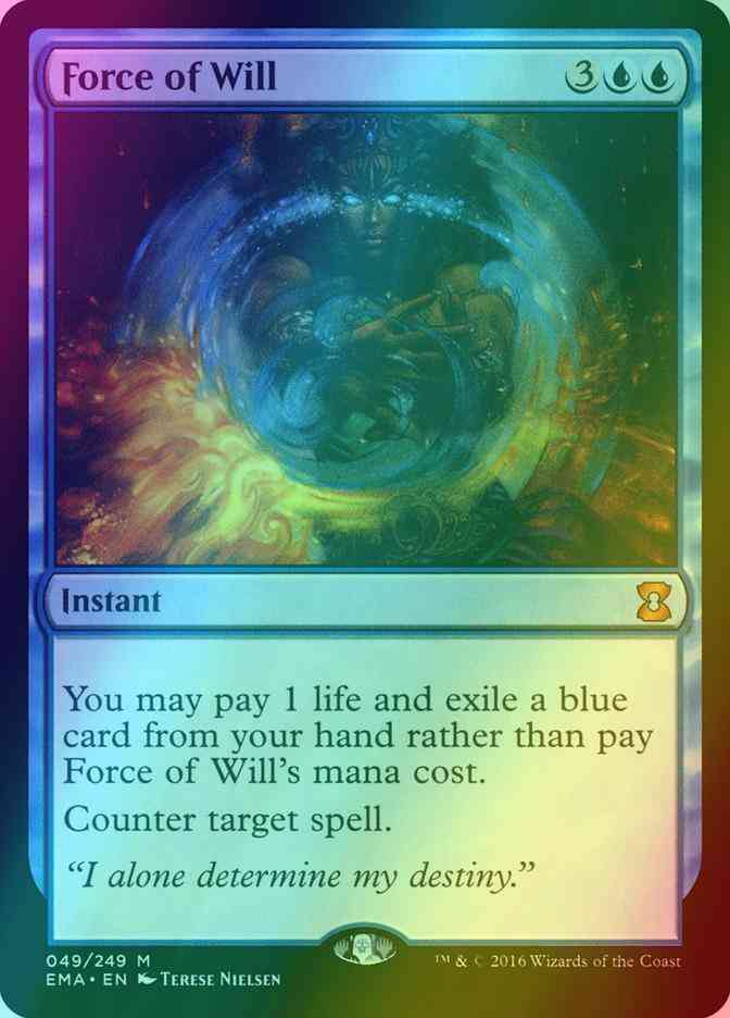 Force of Will [49] [Eternal Masters] [Foil]
