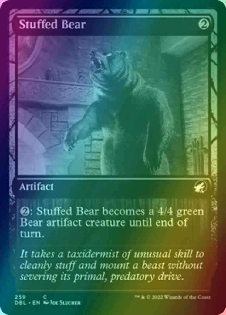 Stuffed Bear [259] [Innistrad: Double Feature] [Foil]