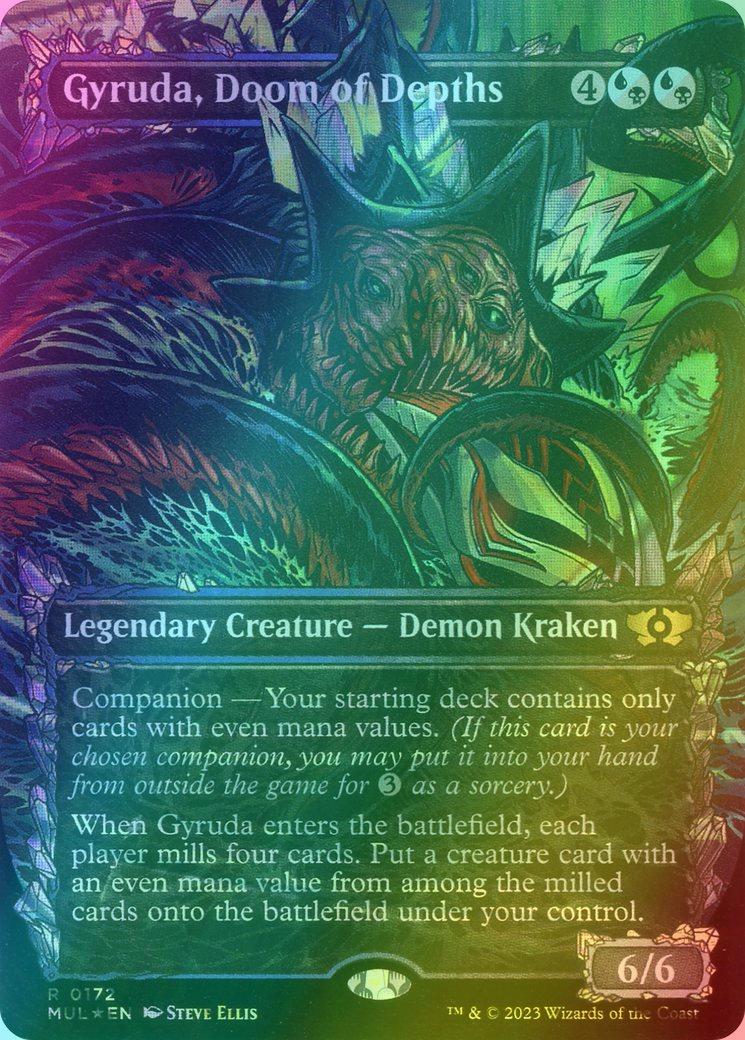 Gyruda, Doom of Depths [172] [Planar Showcase] [Multiverse Legends] [Halo Foil]
