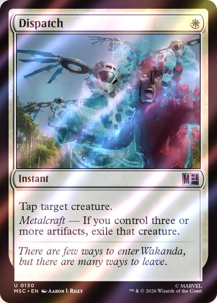 Dispatch [130] [Marvel Super Heroes: Commander] [Surge Foil]