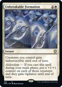 Unbreakable Formation [106] [Dominaria United: Commander] [Non-Foil]