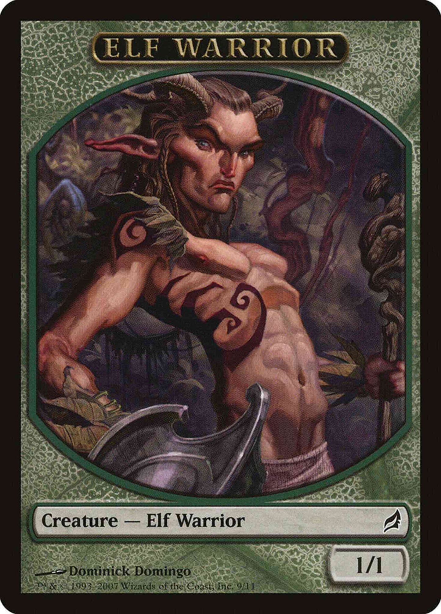 Elf Warrior Token [09] [Lorwyn Tokens] [Non-Foil]