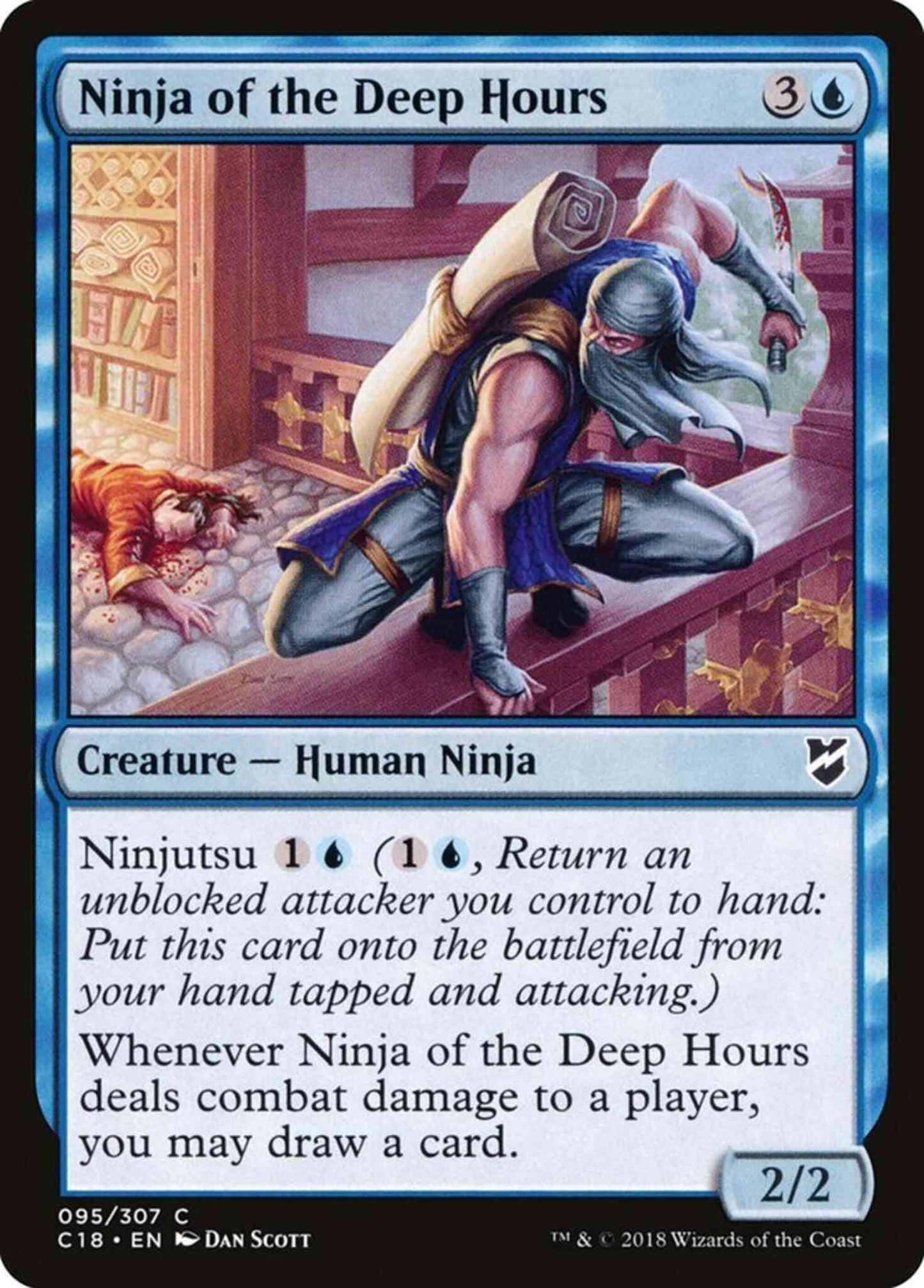 Ninja of the Deep Hours [95] [Commander 2018] [Non-Foil]
