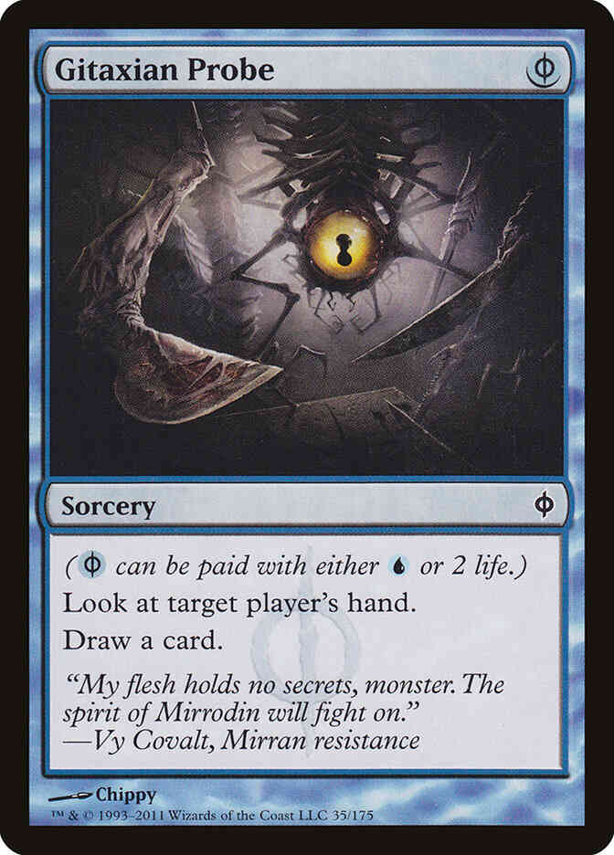 Gitaxian Probe [35] [New Phyrexia] [Non-Foil]