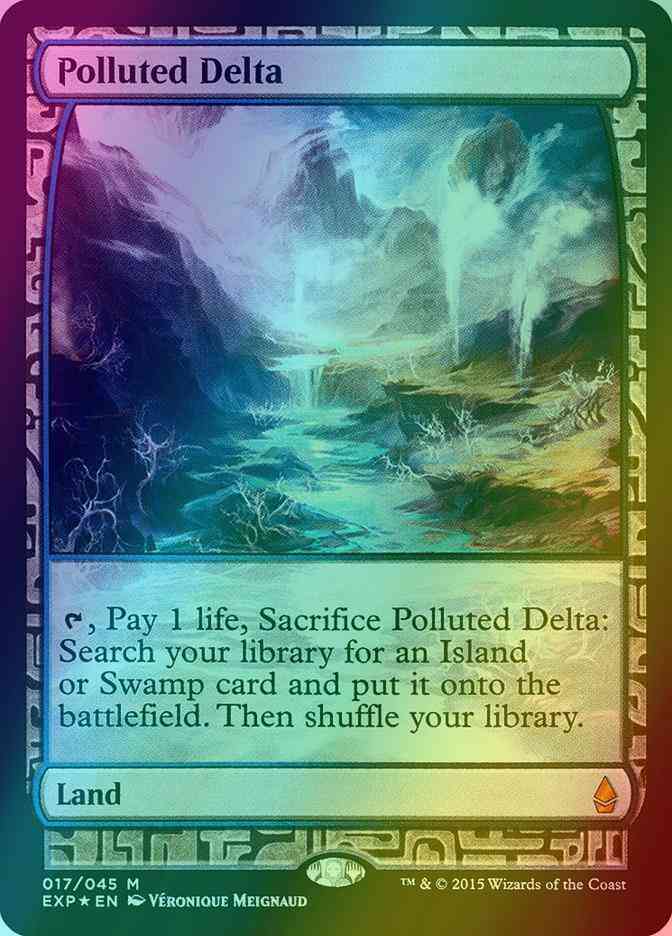 Polluted Delta [17] [Zendikar Expeditions] [Foil]