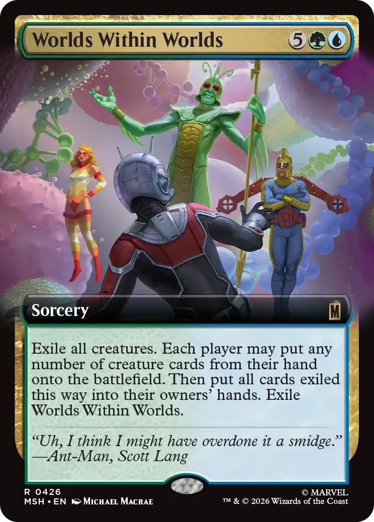 Worlds Within Worlds [426] [Extended Art] [Marvel Super Heroes] [Non-Foil]