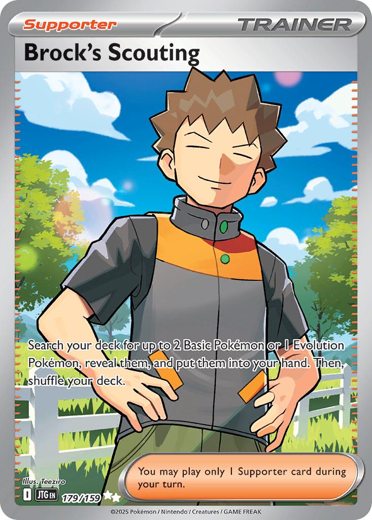 Brock's Scouting - 179/159 - Ultra Rare [sv09-179] [Ultra]