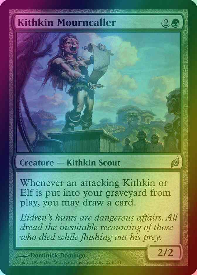 Kithkin Mourncaller [224] [Lorwyn] [Foil]