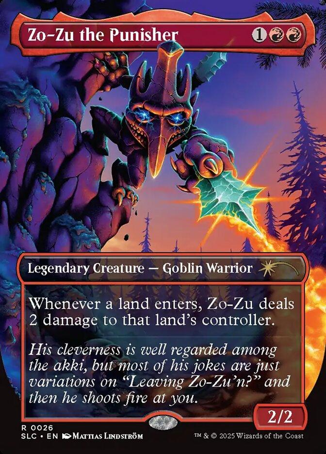 Zo-Zu the Punisher [0026] [Borderless] [Encyclopedia of Magic] [Secret Lair Countdown] [Non-Foil]