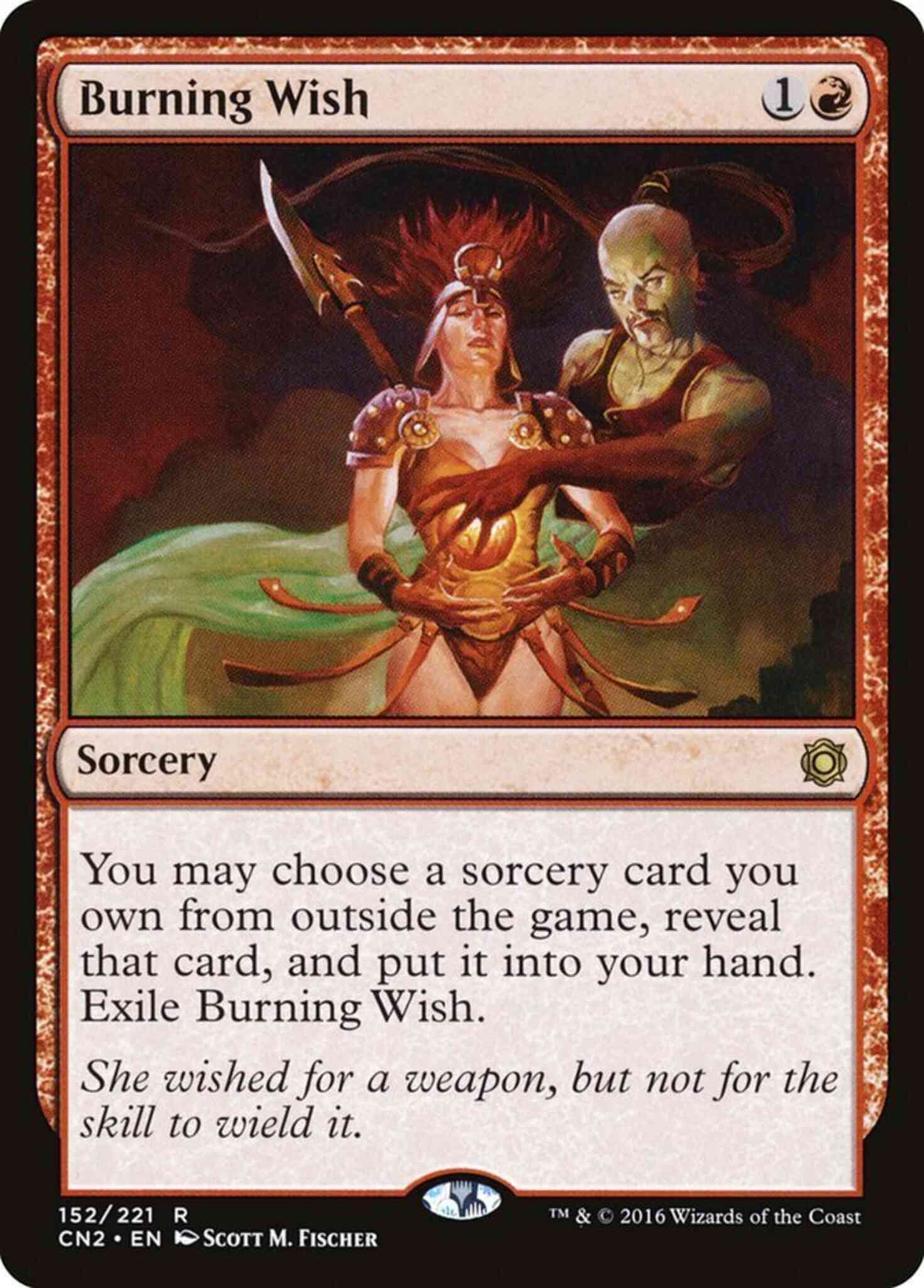 Burning Wish [152] [Conspiracy Take The Crown] [Non-Foil] – Face