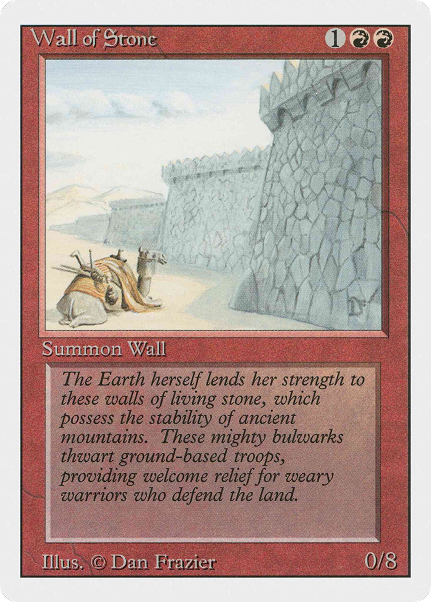 Wall of Stone [184] [Revised Edition] [Non-Foil]