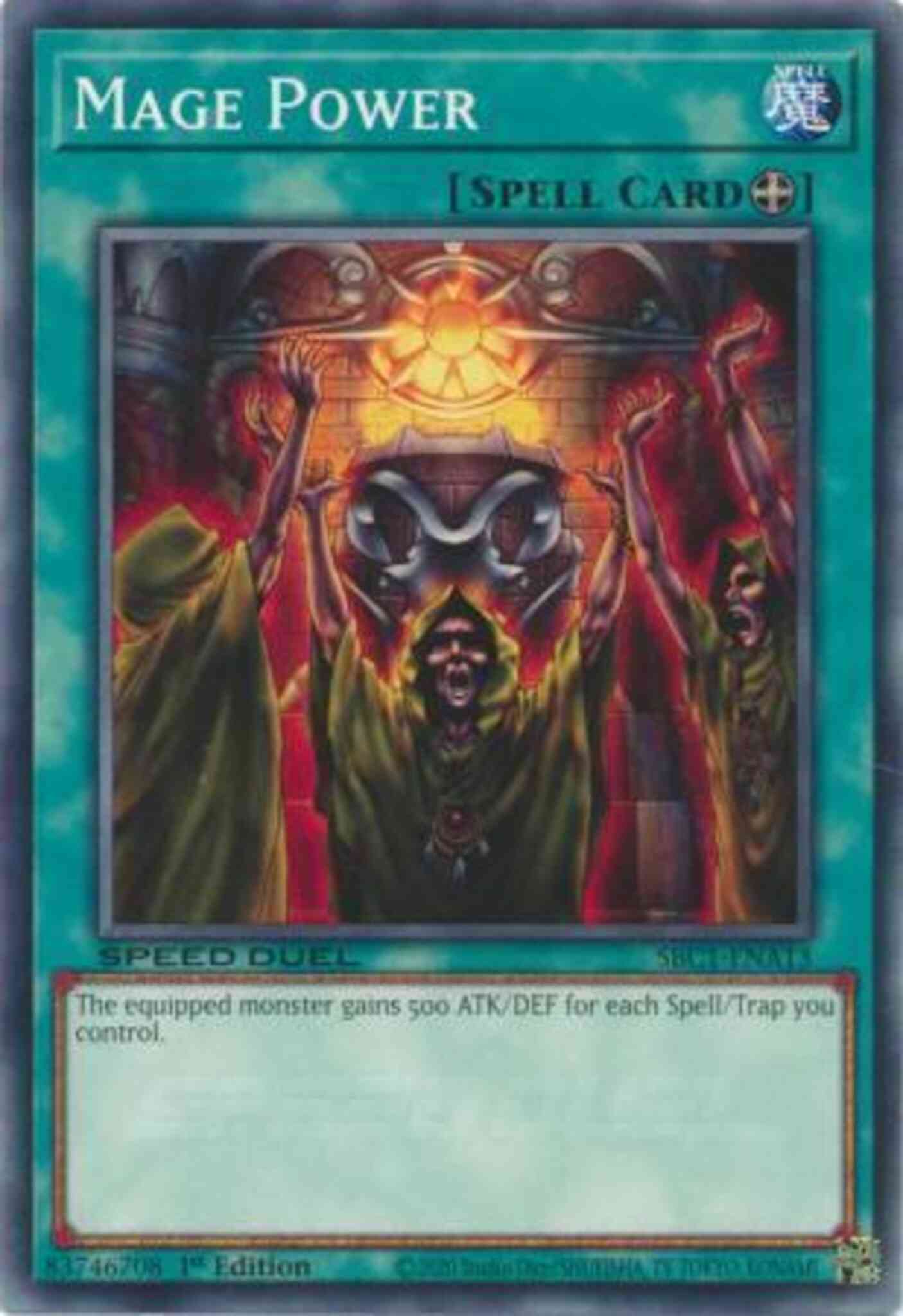 Mage Power - SBC1-ENA13 - Common - 1st Edition