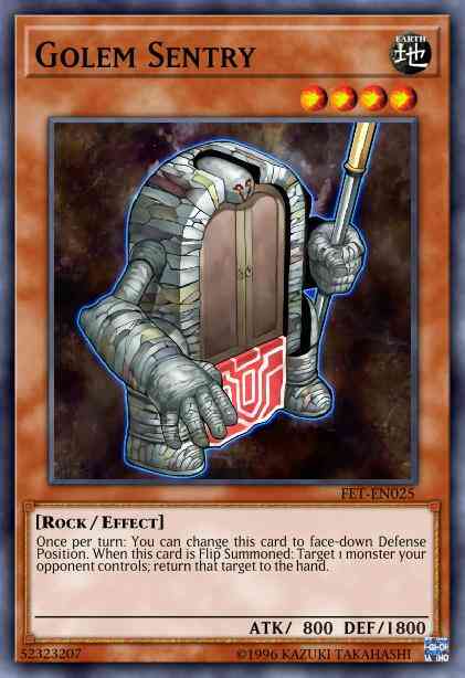 Golem Sentry - SD7-EN008 - Common - 1st Edition