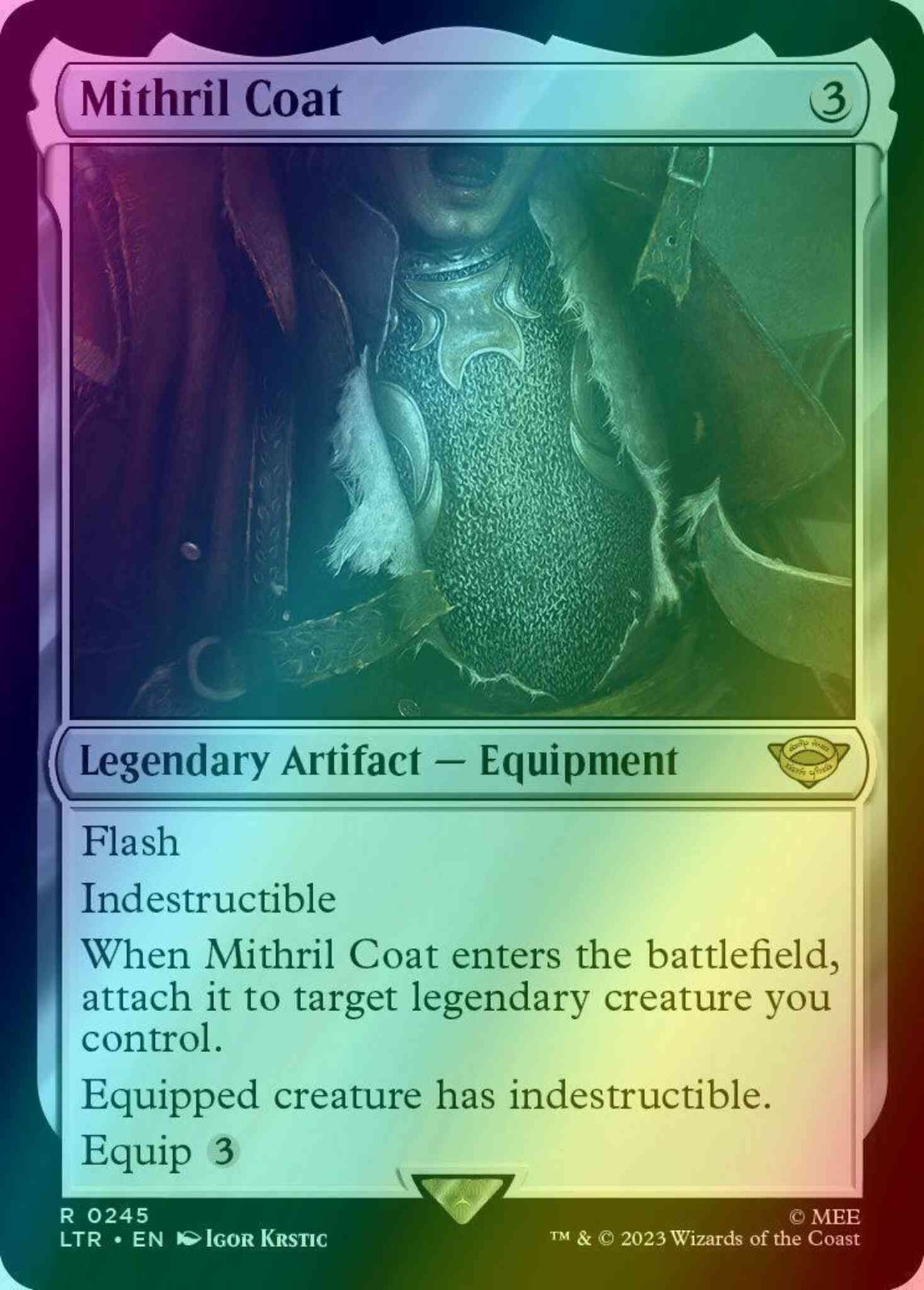 Mithril Coat [245] [The Lord of the Rings: Tales of Middle-earth] [Foil]