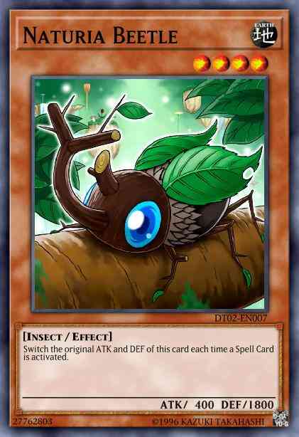 Naturia Beetle - HA02-EN001 - Super Rare - Unlimited