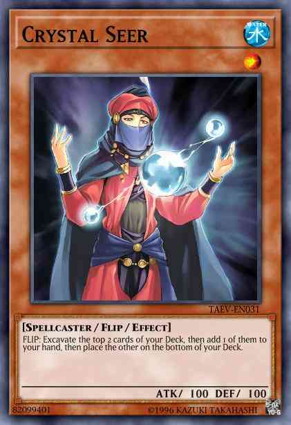 Crystal Seer - TAEV-EN031 - Ultimate Rare - 1st Edition