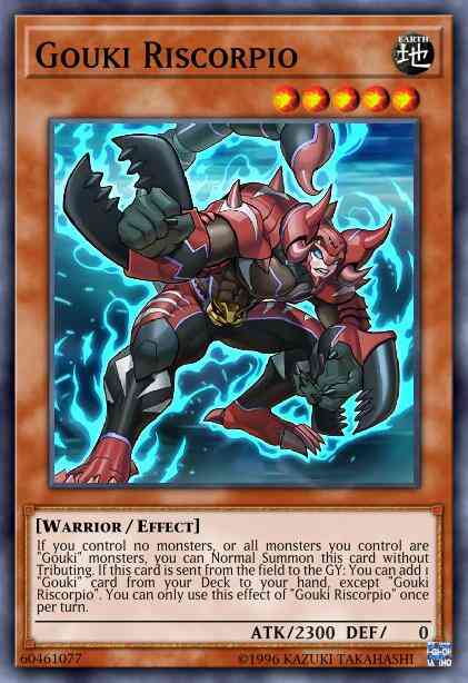 Gouki Riscorpio - SP18-EN017 - Common - 1st Edition