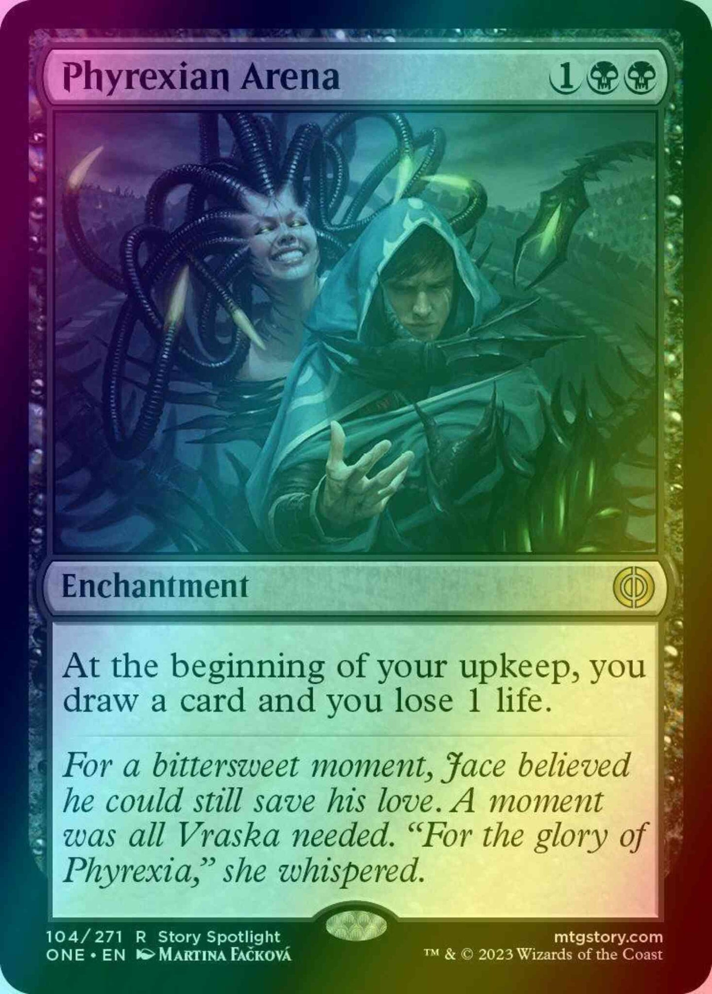 Phyrexian Arena [104] [Phyrexia: All Will Be One] [Foil]