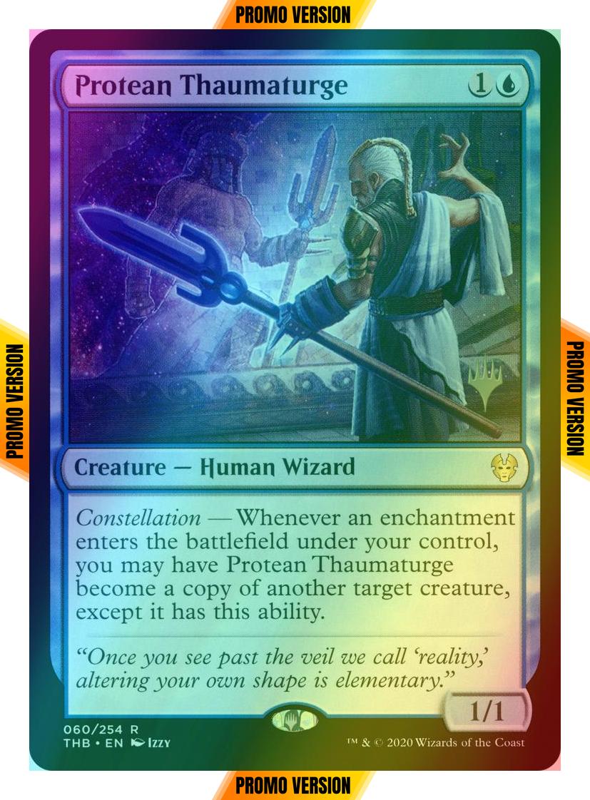 Protean Thaumaturge [60p] [Promo Pack] [Theros Beyond Death Promos] [Foil]