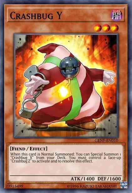 Crashbug Y - GENF-EN010 - Common - 1st Edition