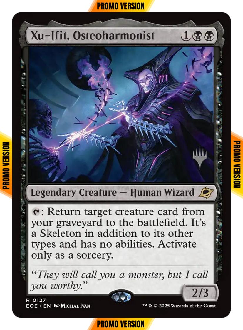 Xu-Ifit, Osteoharmonist [127p] [Promo Pack] [Edge of Eternities: Promos] [Non-Foil]