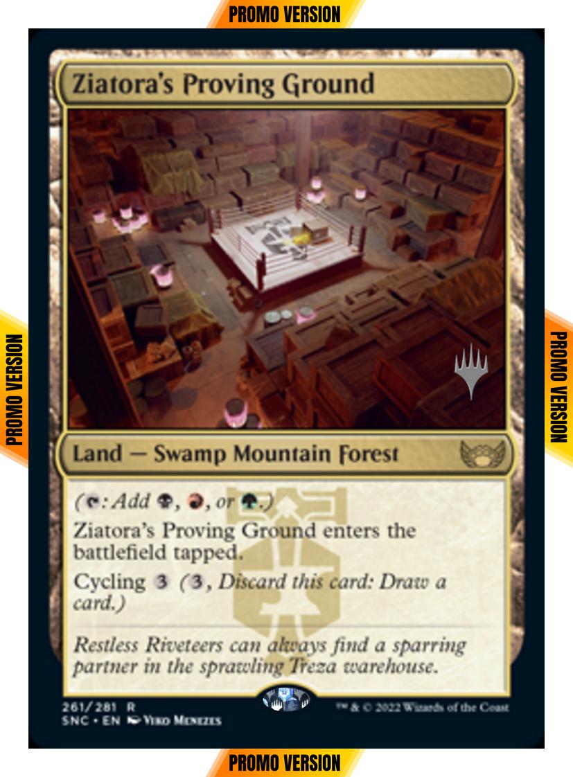 Ziatora's Proving Ground [Promo Pack] [261p] [Streets of New Capenna: Promos] [Non-Foil]