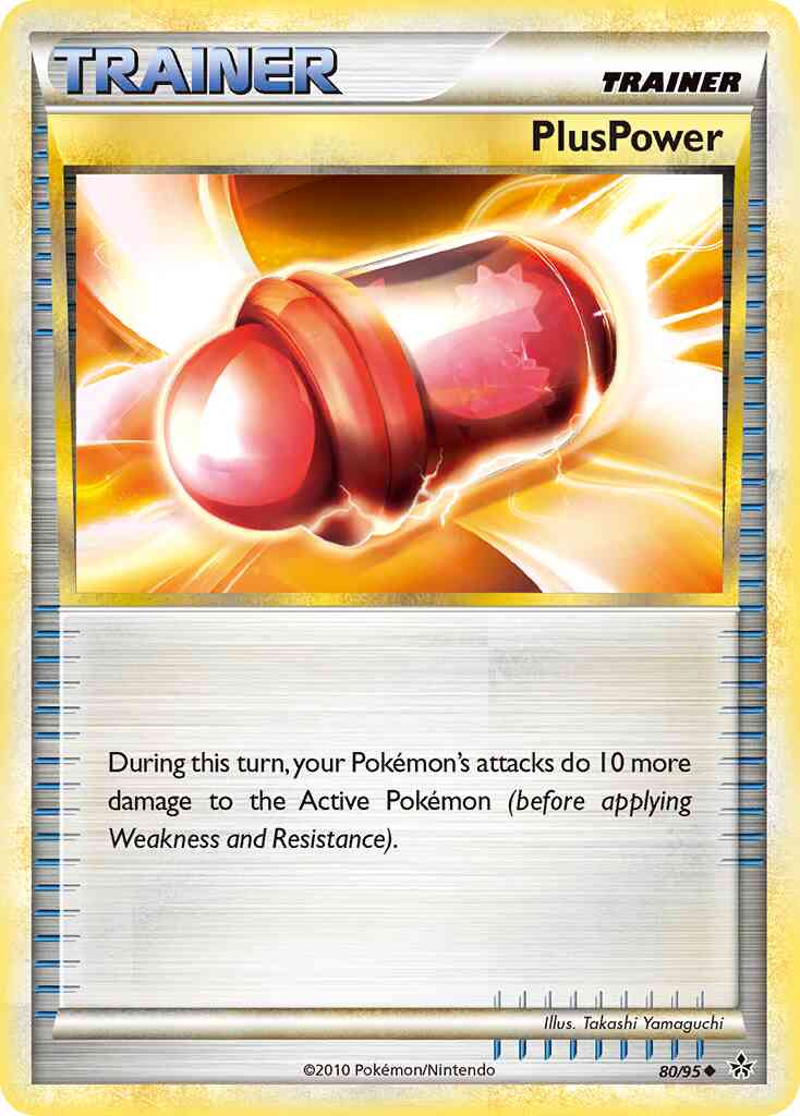 PlusPower - 80/95 - Uncommon [hgss2-80] [Non-Holo]