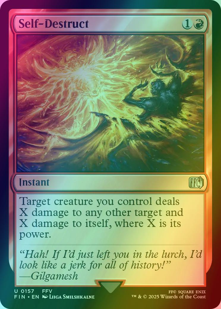 Self-Destruct [157] [FINAL FANTASY] [Foil]