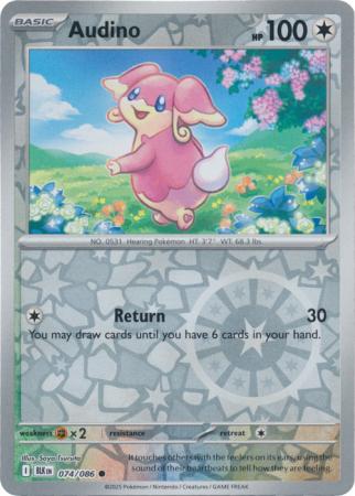 Audino - 074/086 - Common [sv105b-074] [Reverse Holo]