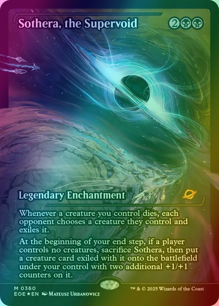 Sothera, the Supervoid [360] [Japan Showcase] [Edge of Eternities] [Foil]