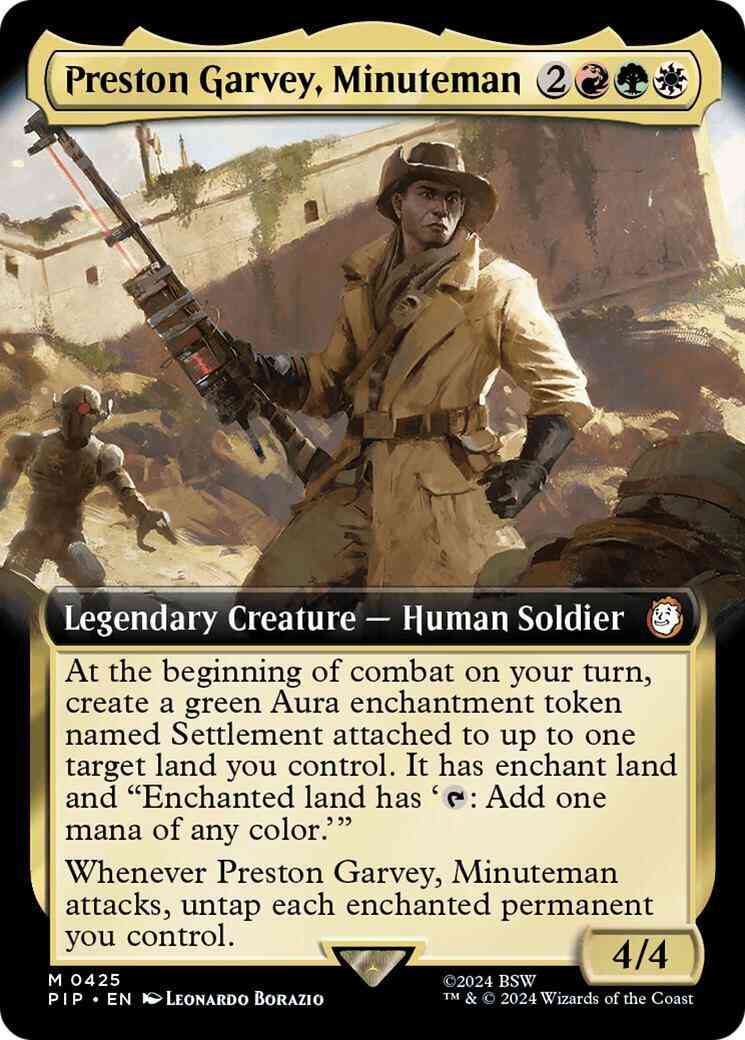 Preston Garvey, Minuteman [425] [Extended Art] [Fallout] [Non-Foil]