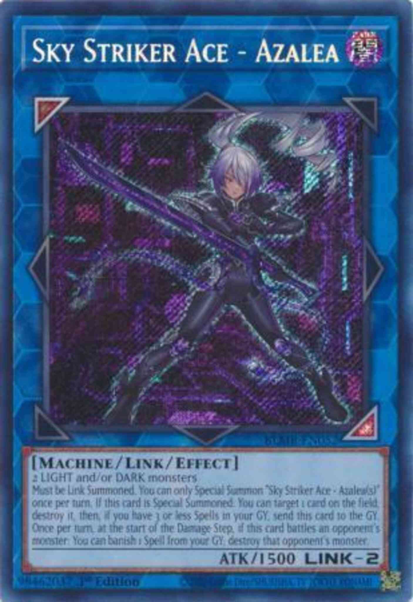 Sky Striker Ace - Azalea - BLMR-EN052 - Secret Rare - 1st Edition