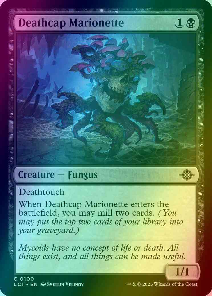 Deathcap Marionette [100] [The Lost Caverns of Ixalan] [Foil]