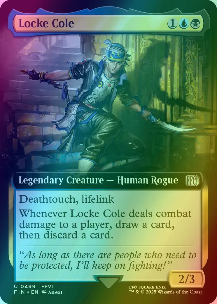 Locke Cole [499] [Extended Art] [FINAL FANTASY] [Foil]